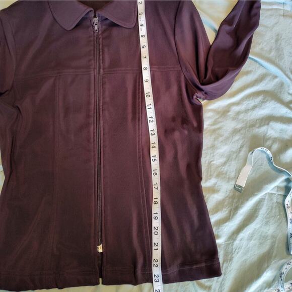 Lew Magram New York Vintage Brown Activewear Jacket Size‎ Medium - Picture 7 of 8